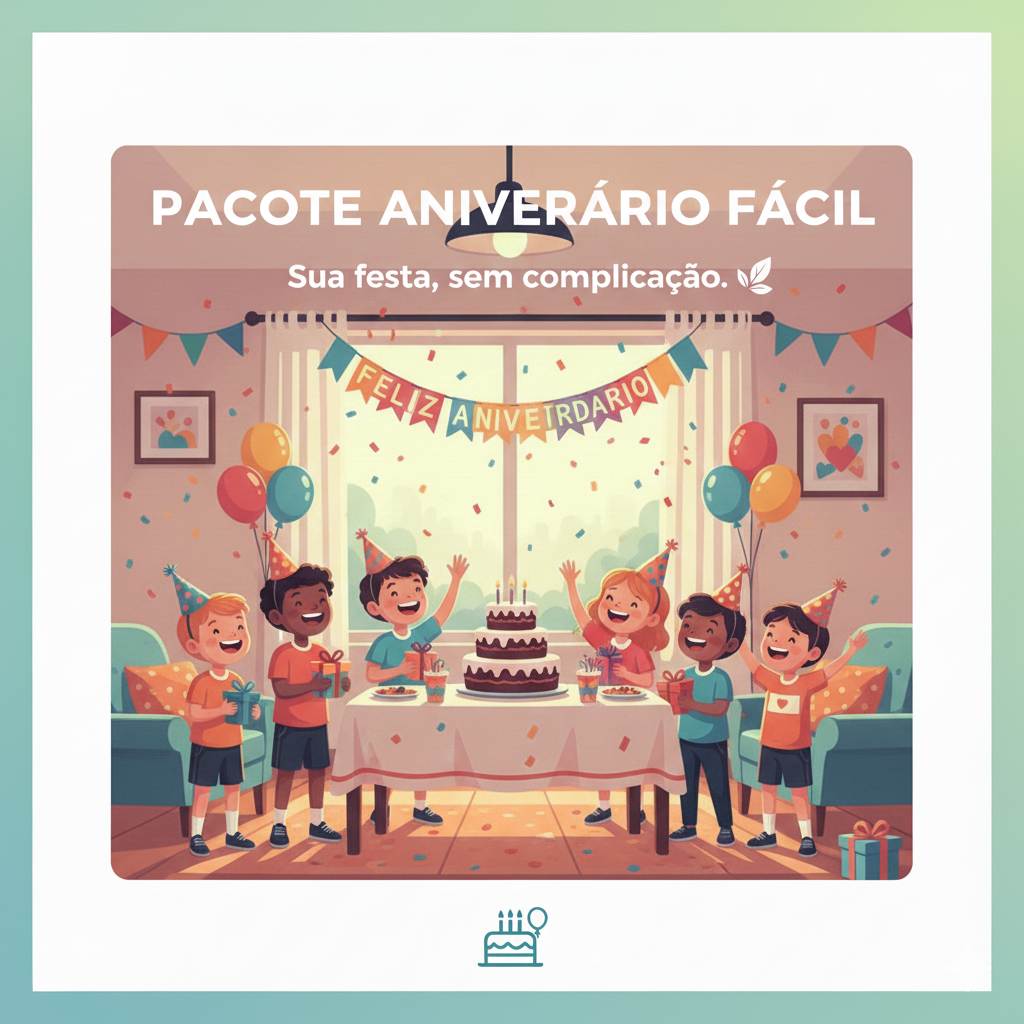 Pacote Aniversário Fácil